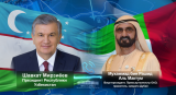 President of Uzbekistan and the UAE Prime Minister note broad opportunities for the development of multifaceted cooperation