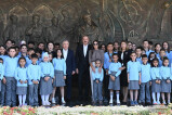 В Карабахе открылась школа имени Мирзо Улугбека