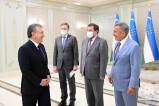 President of Uzbekistan receives the President of Tatarstan