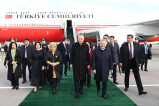 Президент Турции прибыл с визитом в Узбекистан