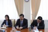 Meeting with representatives of Chinese academy of international problems