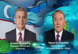 Shavkat Mirziyoyev and Nursultan Nazarbayev speak by phone