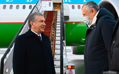  Президент прибыл в Санкт-Петербург