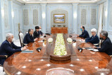 President of Uzbekistan receives a U.S. delegation