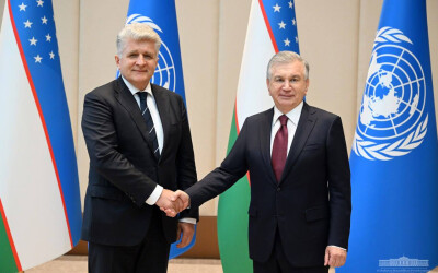 Президент Узбекистана отметил важность дальнейшего расширения многопланового сотрудничества с институтами ООН