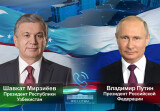 Oʻzbekiston Prezidentining Rossiya Prezidenti bilan telefon orqali muloqoti toʻgʻrisida