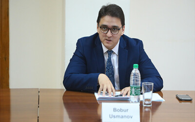 ISRS hosted a meeting with the Defense Attache of the Embassy of Pakistan in Uzbekistan