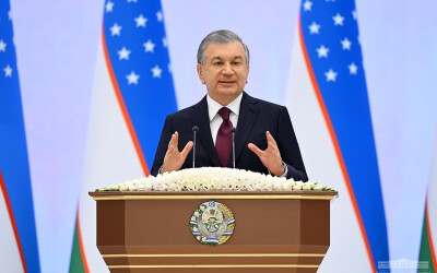Выступление Президента Республики Узбекистан Шавката Мирзиёева на торжественной церемонии, посвященной Международному женскому дню