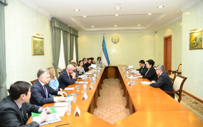 Халқаро меҳнат ташкилоти вакиллари билан учрашув Халқаро меҳнат ташкилоти вакиллари билан учрашув