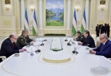 Prezident.uz: Президент Республики Узбекистан принял министра обороны Российской Федерации