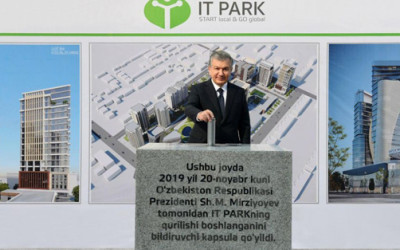 New construction phase launched at a technology park in Tashkent
