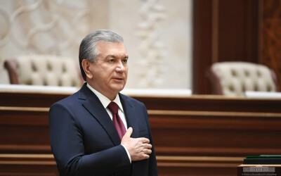 Shavkat Mirziyoyev takes office as President of the Republic of Uzbekistan Shavkat Mirziyoyev takes office as President of the Republic of Uzbekistan