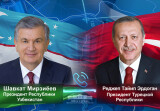 Ўзбекистон ва Туркия Президентлари икки томонлама кун тартибидаги масалаларни муҳокама қилдилар