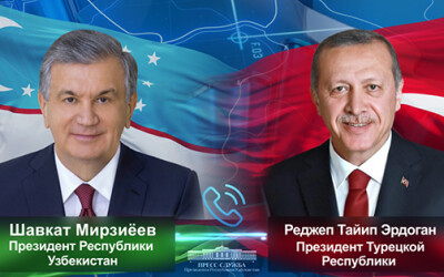 O‘zbekiston va Turkiya Prezidentlari ikki tomonlama kun tartibidagi masalalarni muhokama qildilar O‘zbekiston va Turkiya Prezidentlari ikki tomonlama kun tartibidagi masalalarni muhokama qildilar