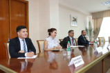 Meeting with experts of the Near East and South Asia center for strategic studies of USA