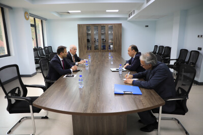 ISRS Director held a meeting with the Executive Director of the Caspian Policy Center, Efgan Nifti