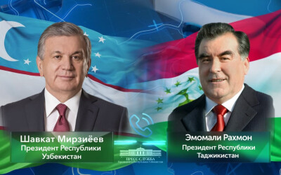 Leaders of Uzbekistan, Tajikistan hold a phone call