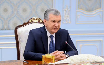 President of Uzbekistan receives the Prime Minister of Tajikistan