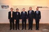 Президент Узбекистана посетил школу имени Ли Куан Ю и провел встречу с деловыми кругами Сингапура