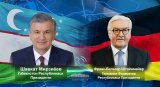 Президенты Узбекистана и Германии обсудили вопросы расширения многопланового сотрудничества