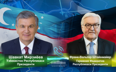 Президенты Узбекистана и Германии обсудили вопросы расширения многопланового сотрудничества Президенты Узбекистана и Германии обсудили вопросы расширения многопланового сотрудничества