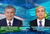 Президенты Узбекистана и Казахстана обсудили актуальные вопросы двусторонней повестки
