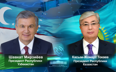 Shavkat Mirziyoyev congratulates the President of Kazakhstan on his birthday