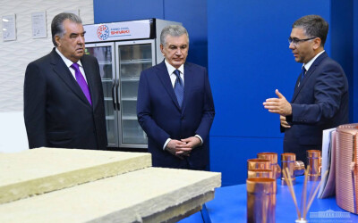 Президенты ознакомились с продукцией Технопарка Президенты ознакомились с продукцией Технопарка
