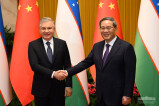 Президент Узбекистана встретился с Премьером Государственного совета Китая