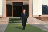 The President leaves for Nukus