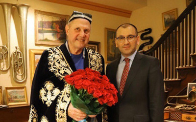 Американскому другу Узбекистана доктору Фредерику Старру исполнилось 80 лет