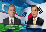 Состоялся телефонный разговор Президентов Узбекистана и Южной Кореи