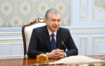 The President of Uzbekistan receives the LUKOIL chief