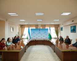 ISRS hosted a meeting with the Ambassador of Algeria to Uzbekistan