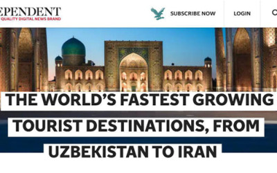 Узбекистан на 4-ом месте в списке самых быстроразвивающихся стран мира в сфере туризма 