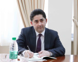 Meeting with an Azerbaijani diplomat