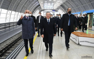 Запущена Сергелийская линия Ташкентского метрополитена Запущена Сергелийская линия Ташкентского метрополитена
