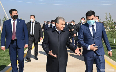 Президент посетил Чиназский район