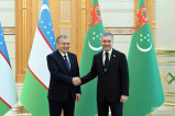 Prezident Shavkat Mirziyoyev Turkmaniston Milliy Kengashi Xalq Maslahati raisi Gurbanguli Berdimuhamedov bilan uchrashdi