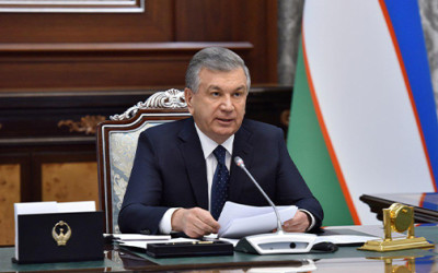 Выступление Президента Республики Узбекистан Шавката Мирзиёева на внеочередном саммите Совета сотрудничества тюркоязычных государств