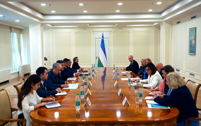 В ИСМИ состоялась встреча с делегацией Парламентской группы «Германия - Центральная Азия» Бундестага 