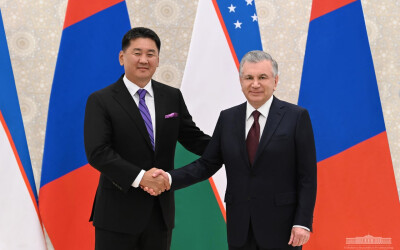 Президенты Узбекистана и Монголии обсудили перспективы расширения практического сотрудничества