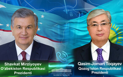 President of Kazakhstan invites the Leader of Uzbekistan to visit Nur-Sultan