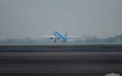 President departs for Saint Petersburg President departs for Saint Petersburg