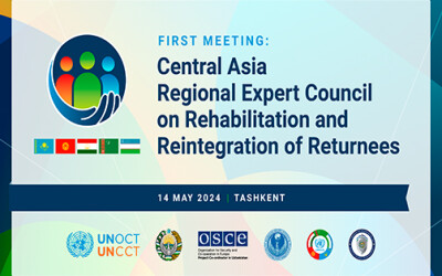 Tashkent will host the first meeting of Central Asia Regional Expert Council in Rehabilitation and Reintegration of Returnees Tashkent will host the first meeting of Central Asia Regional Expert Council in Rehabilitation and Reintegration of Returnees