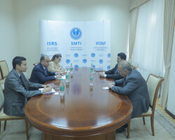 ISRS hosted a meeting with the director of the International Institute for Iranian Studies of KSA
