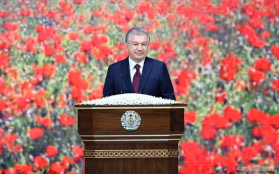 Приветственное слово Президента Республики Узбекистан Шавката Мирзиёева на торжествах, посвященных всенародному празднику Навруз
