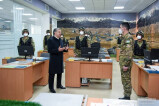 Президент посетил воинскую часть в преддверии Дня защитников Родины