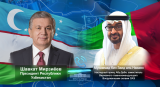 Uzbekistan’s President and Abu Dhabi Crown Prince talk over the phone