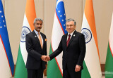 Президент Узбекистана принял министра иностранных дел Индии